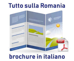 Romania, brochure in italiano